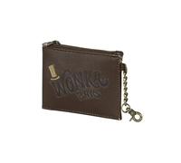 Willy Wonka Charlie and the Chocolate Factory Choco-Flat Coin Purse, Brown, 11.5 x 9 cm