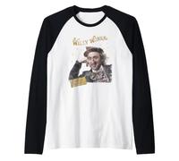 Willy Wonka Golden Ticket Raglan Baseball Tee