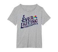 Willy Wonka & The Chocolate Factory Everlasting Gobstopper T-Shirt, Women's Plus, Heather Grey, 3X