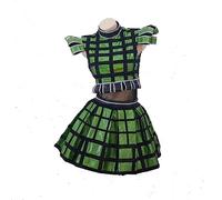 Willyacos Six The Musical Cosplay Katherine Howard Costume Musical Theater Dance Costumes for Women (Anne Boleyn, L)