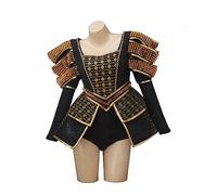 Willyacos Six The Musical Cosplay Katherine Howard Costume Musical Theater Dance Costumes for Women (Catherine of Aragon, L)