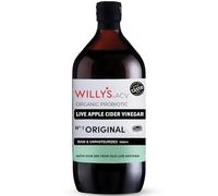 Willys Apple Cider Vinegar With The Mother - Glass Bottle 1Ltr