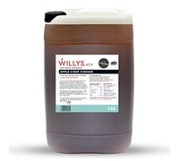 WILLY'S Apple Cider Vinegar with Live Mother - Probiotics For Detox & Gut Health - 25L Jerry Can - Sustainable ACV