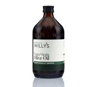 Willy's Extra Virgin Olive Oil | 500ML Bottle | Organic & Traditionally Grown | Premium Quality | Cold Pressed | Spanish Olive Oil | Vegan & Gluten-Free