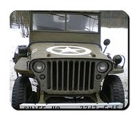Willys MB US United States Army Off-Road Vehicle Vintage WWII Photo Mouse Pad Mouse Pad Computer Laptop PC # 9392