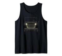 Willys MB Vintage Off Road Classic Vehicle WW2 Tank Top