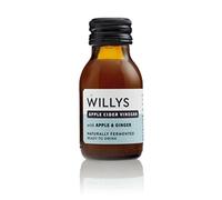 Willy's Organic Ginger & ACV Shots 60ml [Pack of 15]