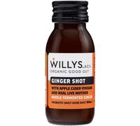 Willy's Organic Ginger Apple Cider Vinegar Digestive Support Shot - 60ml
