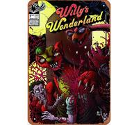 Willy's Wonderland Prequel #1 Comics Wall Decor Plaque Poster Metal Tin Sign 8" x 12" Vintage Retro Wall Decor
