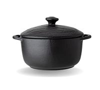 Wilmax Porcelain Pot with Lid, 600 ml, Porcelain Casserole Pot for Cooking, Braising, Roasting, for the Oven, Dishwasher and Microwave Safe, for Warming, Perfect in a Set