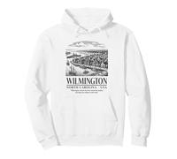 Wilmington North Carolina: Historic River City with Tales Pullover Hoodie