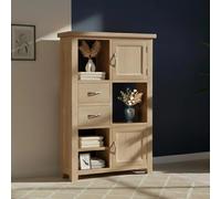 Wilmont Display Unit - 2 Door - Oak