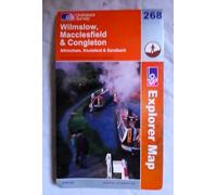 Wilmslow, Macclesfield & Congleton, Altrincham, Knutsford & Sandbach OS Explorer Map 268
