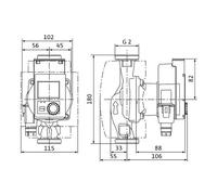 Wilo Wet Runner High Efficiency Pump Stratos PICO Plus 30/0.5-4, G2, 20W