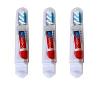 Wilosc Toothbrush Travel Set Compatible with Colgate Mini Toothpaste x 3 by Wilosc - Festival & Flight Essentials