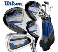 Wilson 1200 TPX +1'' Longer Set - Steel/Graphite (Driver+3W+5H+6-SW+Putter)
