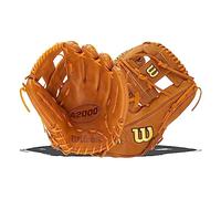 Wilson 2021 A2000 DP15 11.5" Infield Baseball Glove - Saddle Tan, Right Hand Throw