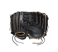 Wilson 2022 A700 12.5"""" Outfield Baseball Glove - Black/Blonde/White Left Hand Throw