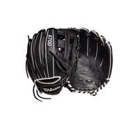Wilson 2022 A700 12"""" Fastpitch Infield Glove - Right Hand Throw Black/White