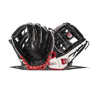 Wilson 2023 A2000® 1975 11.75” Infield Baseball Glove - Right Hand Throw, Black/White/Red
