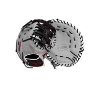 WILSON 2024 A1000 1620 12.5 Baseball First Base Mitt - Silver/Black/Red Left Hand Throw