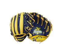 Wilson 2024 A200™ EZ Catch™ Savannah Bananas 10” T-Ball Glove - Right Hand Throw,Navy/Yellow