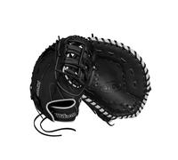 Wilson 2024 A700 12'' Baseball First Base Mitt - Black/Silver/White Left Hand Throw