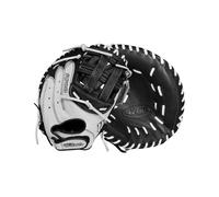 Wilson 2024 A700 FPCM 33"""" Fastpitch Catcher's Mitt - White/Black Right Hand Throw