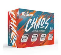 Wilson 2024 Chaos Golf Balls - 24 Balls, White