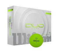WILSON 2025 DUO SOFT GOLF BALLS - GREEN - 1 Dozen