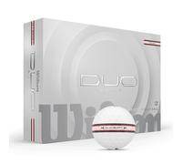 WILSON 2025 DUO SOFT TRK360 GOLF BALLS - WHITE - 1 Dozen