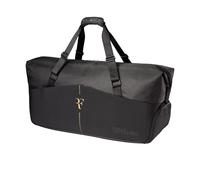 WILSON 2025 Laver Cup RF Practice Tennis Duffel Bag - Black, Holds up to 6 Rackets