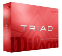 WILSON 2025 STAFF TRIAD GOLF BALLS - WHITE