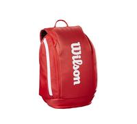 Wilson 2025 Super Tour Red Tennis Racket Bags - Red/White