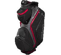 WILSON 2026 ALPINE DRY GOLF CART BAG - BLACK / GREY / RED