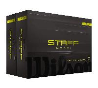 WILSON 2026 STAFF MODEL GOLF BALLS / DOUBLE DOZEN - YELLOW