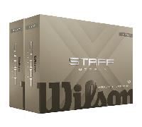 WILSON 2026 STAFF MODEL X GOLF BALLS / DOUBLE DOZEN - WHITE