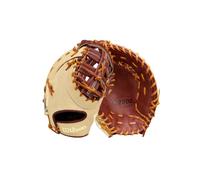 Wilson 2027 A2000® 1673 13” Baseball First Base Mitt - Right Hand Throw, Walnut/Blond/Saddle Tan