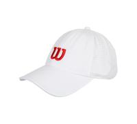 Wilson Active Perforated Cap, Bright White/Infrared, LXL