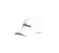 Wilson Active Perforated Tennis Cap, with Quick-Drying Band, Breathable & Protective, Colour: Bright White, Size: SM