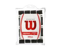 Wilson Advantage Over Grip (Pack of 12) - Black/Black
