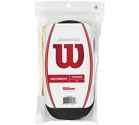 Wilson Advantage Schwarz Overgrip (Pack of 30) - Black, One Size