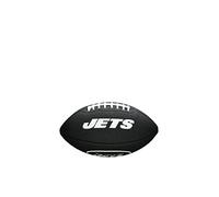 Wilson American Football MINI NFL TEAM SOFT TOUCH, Soft Touch-Blended Leather,Black