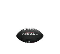 Wilson American Football MINI NFL TEAM SOFT TOUCH, Soft Touch-Blended Leather, Black
