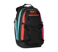 Wilson AVP GRASS BACKPACK, Black/Coral/Blue, M
