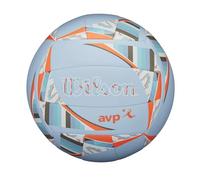 Wilson AVP Movement Volleyball - Official Size, Blue/Orange/White