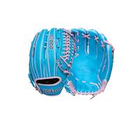 Wilson Baseball Glove for 2025 Winter Pitcher A2000 D25 12.2 Inch Left Hand Throw Tropical Blue-X/Lavender