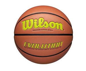 Wilson Basketball EVOLUTION 295 GAME BALL, Blended Leather, IndoorBasketball