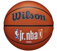 Wilson Basketball, Jr. NBA Authentic, Outdoor, Tackskin Cover, Size: 5, Brown