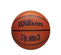 Wilson Basketball, Jr. NBA DRV Plus, Outdoor and indoor, Size: 7, Brown